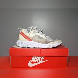 Size 10 - Nike React Element 87 Light Bone